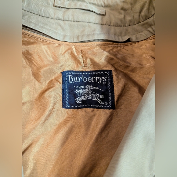 SOLD Vintage Burberry Trench Coat - Picture 2 of 14